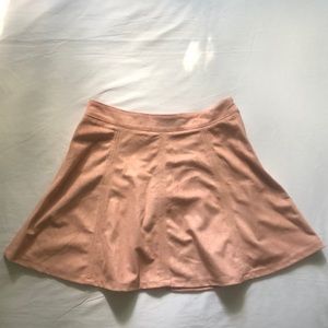 She+Sky Faux Suede Skirt